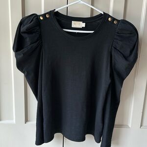 Nation women’s puff sleeve top - M